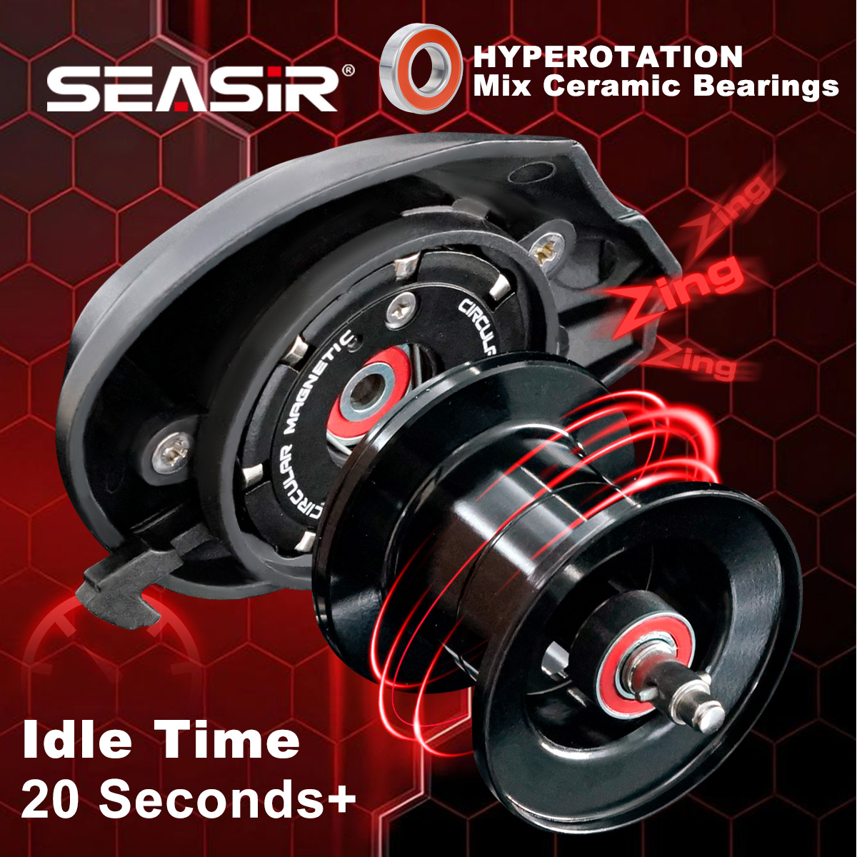 SEASIR CAST-X3 Baitcasting-Rol – Abu Garcia Reel Max Bewertung und Preis