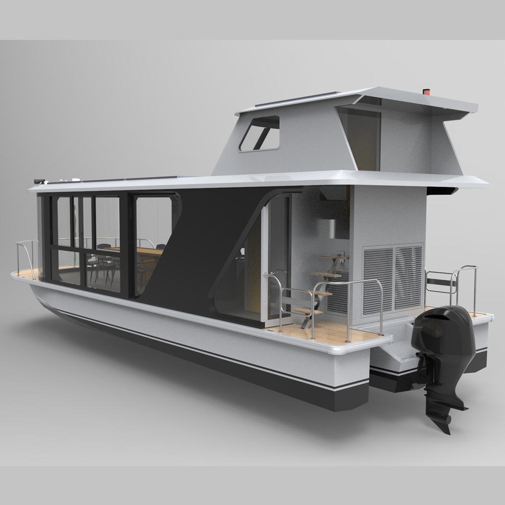 Luxuriöse Aluminium-Yacht zur  – Fishing Boat Aluminum Bewertung und Preis