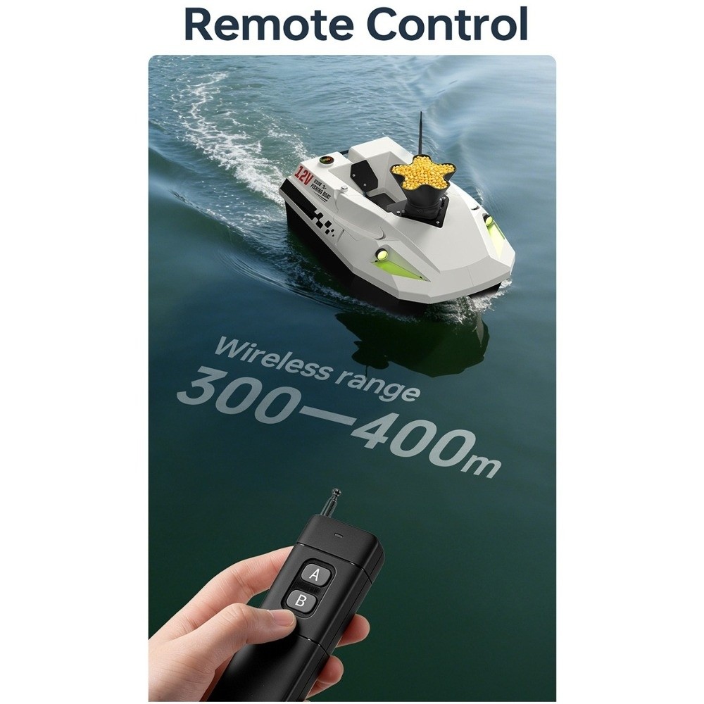 2,4 GHz kabelloser RC-Boot-Köd – Fishing Boat Anchor Winch Bewertung und Preis